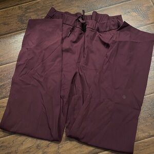 Crz yoga women’s size large joggers  Burgundy Pants